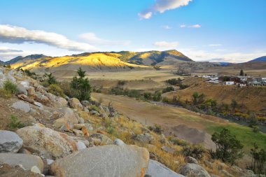 yellowstone Millî Parkı girişinde