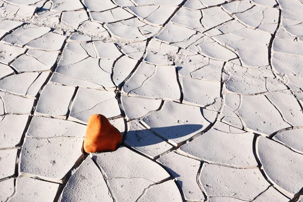 Liten sten av sandsten i death valley — Stockfoto