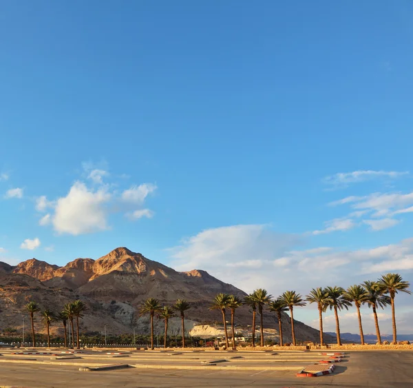 死海の駐車場 — ストック写真