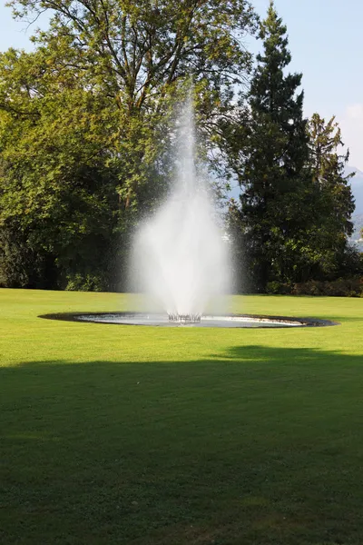 A fountain in garden — Stock Image A fountain in garden Royalty Free Stock Photos
