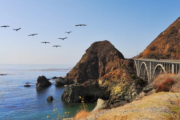 stock image The bridge on the coastal highway