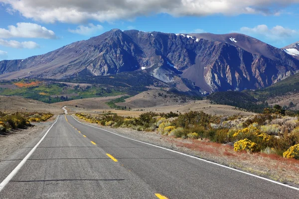 Amerikan yol doğal çöl yoluyla — Stok fotoğraf