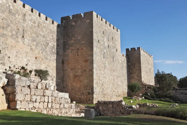 The walls of the eternal Jerusalem — Stock Photo, Image