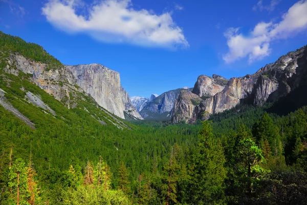 O panorama do parque Yosemite — Fotografia de Stock