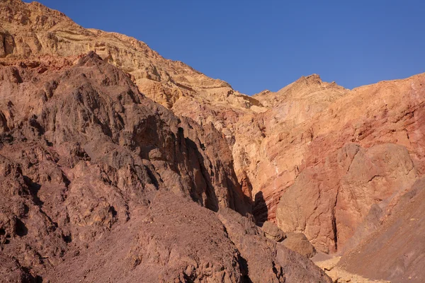 Biblia krajobraz - pustyni Synaj. zima — Zdjęcie stockowe