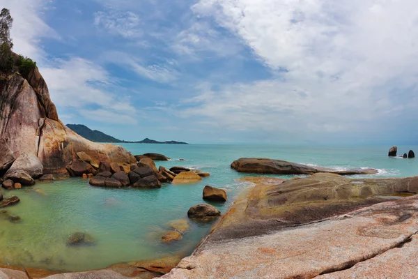 Лазурное море Ко Самуи — стоковое фото
