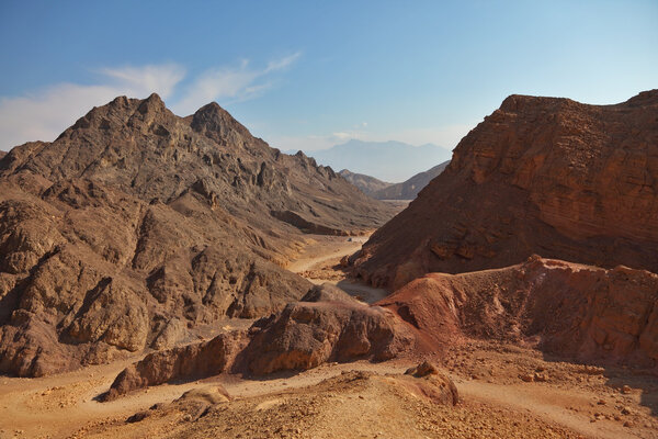 Ancient mountains in Eilat