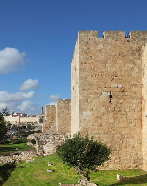 A antiga Jerusalém — Fotografia de Stock