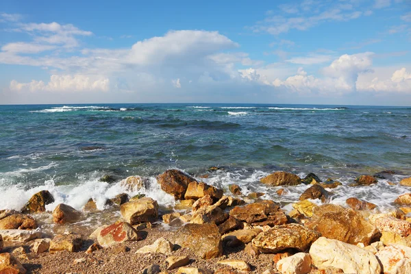 Steinküste Mittelmeer — Stockfoto