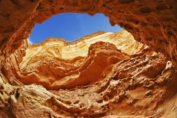 Effective slot-hole canyon — Stock Photo, Image