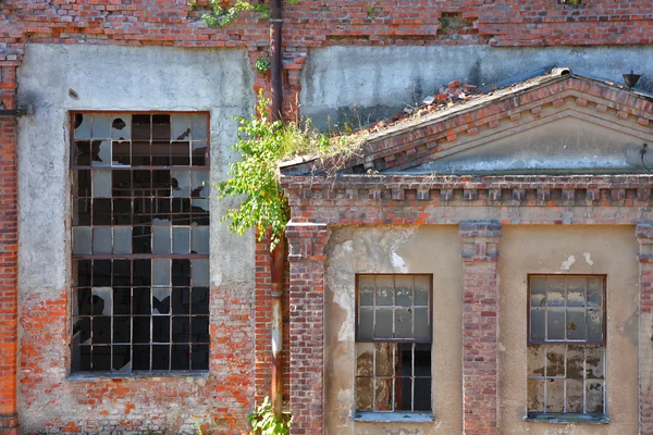 stock image The thrown old factory