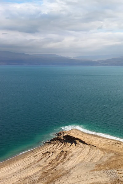 Волшебный закат на Мертвом море — стоковое фото