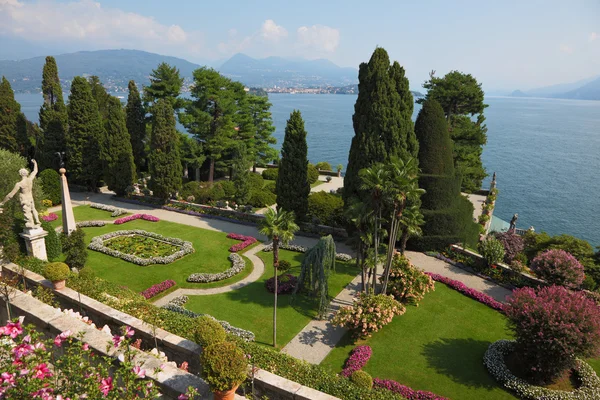 A ilha de Isola Bella.Lake Maggiore — Fotografia de Stock