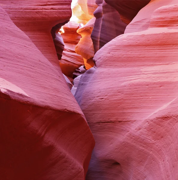 The famous Antelope Canyon in U.S — Stock Photo, Image