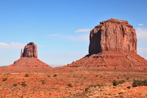 Riserva Deserto Rosso Navajo durante l'estate — Foto Stock