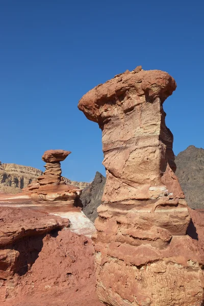 De naturliga formerna av sandsten — Stockfoto