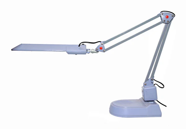 Masa lambası beyaz arkaplanda — Stok fotoğraf