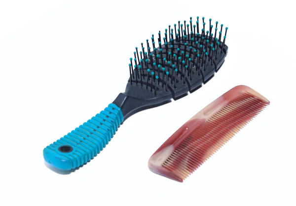 Comb on white background — Stock Photo, Image