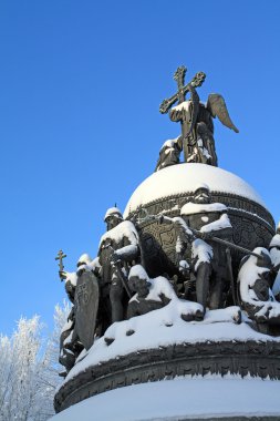 Rusya büyük Novgorod Millennium Anıtı