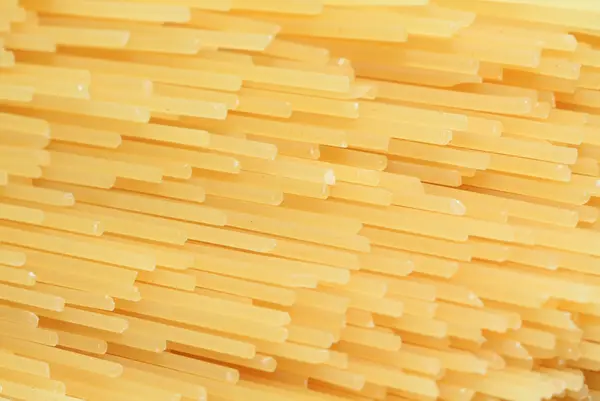 Raw noodle on white background — Stock Photo, Image