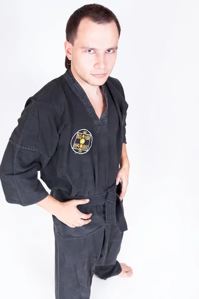 Kungfu sportsman, — Stock Photo, Image