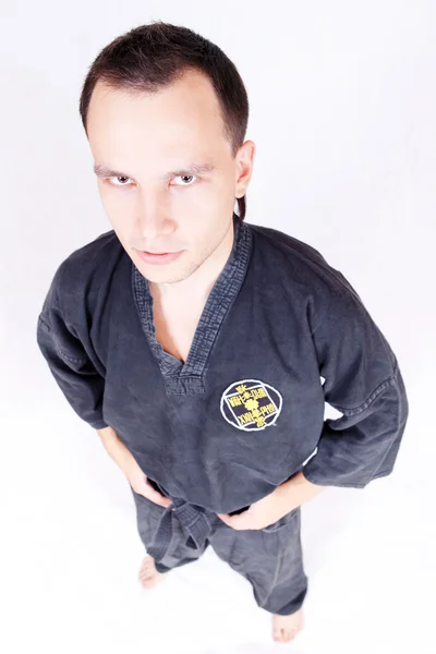 Kungfu sportsman — Stockfoto