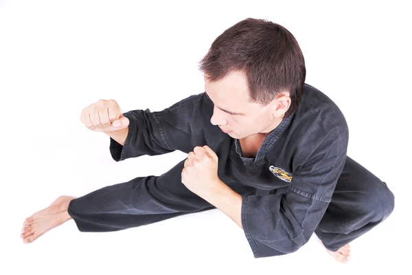 Kungfu-Sportler — Stockfoto