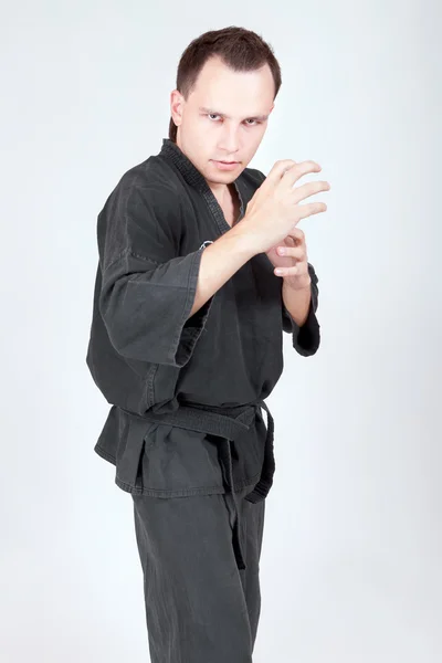 Kungfu sportovec — Stock fotografie