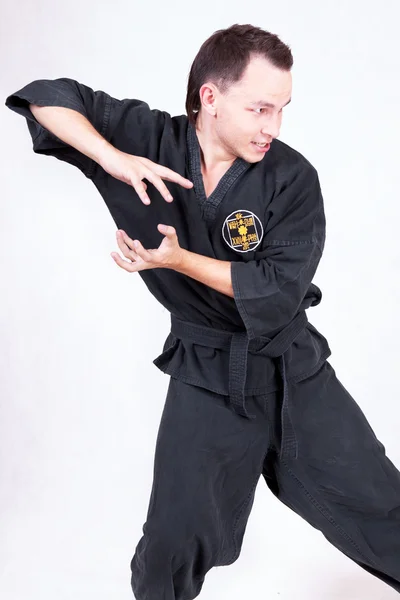 Kung-Fu sporcu — Stok fotoğraf