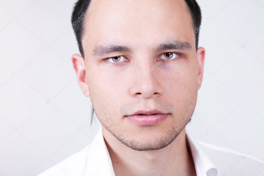 Good looking young man portrait