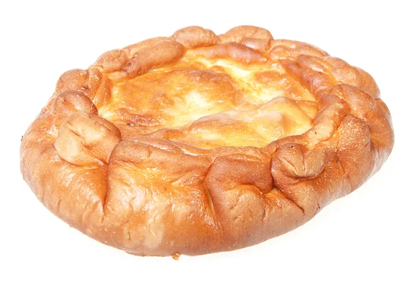 흰색 배경에 고립 된 파이 — 스톡 사진