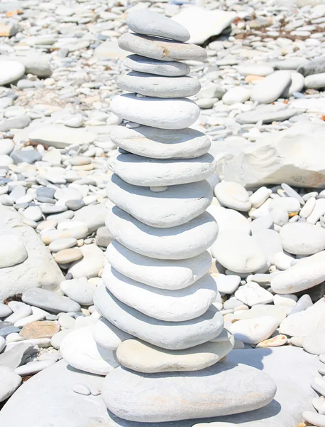 Stone stack on the beach