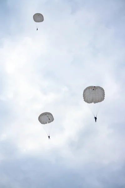 Skydivers. — Fotografia de Stock