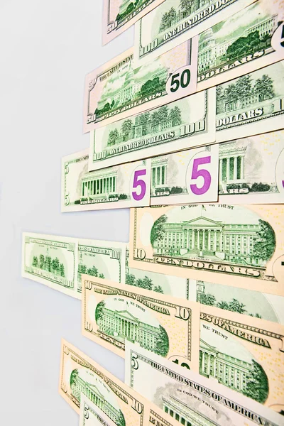 Money chart background — Stock Photo, Image