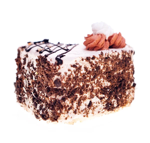 Kuchen isoliert auf einem weißen — Stockfoto