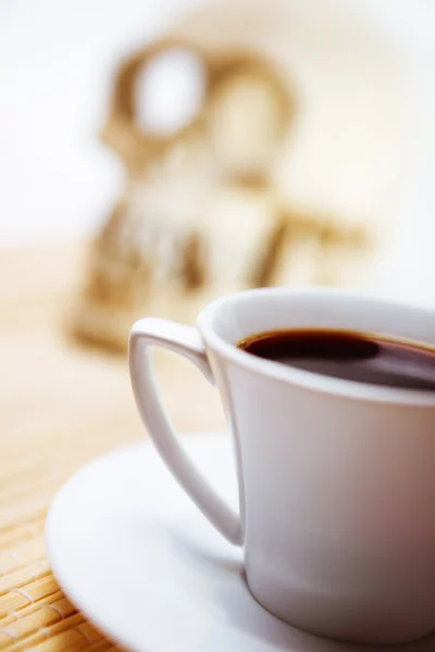 Cup of hot coffee — Stock Photo, Image