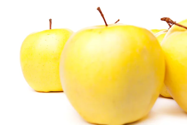 Sarı elmalar — Stok fotoğraf