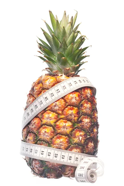 Pineapple isolated on white background. — Stock Photo, Image