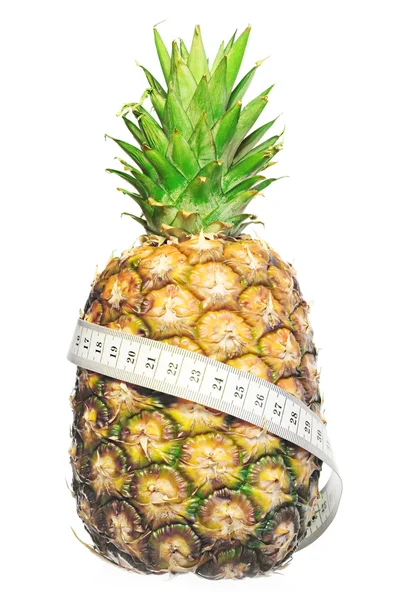 Pineapple isolated on white background. — Stock Photo, Image