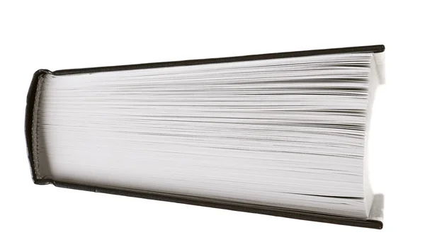 Книга изолирована на белом фоне — стоковое фото