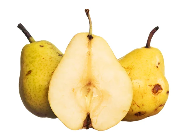 Pears on white background — Stock Photo, Image