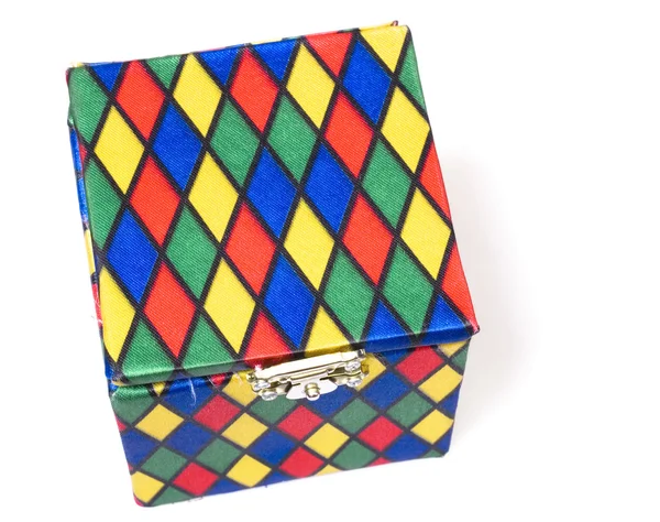 Цветная коробка — стоковое фото