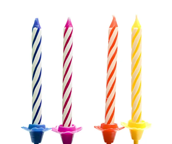 Velas de cumpleaños — Foto de Stock