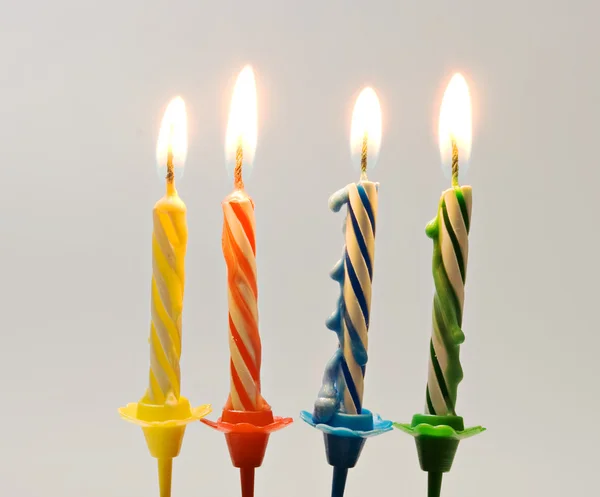 Κεριά γενεθλίων — Φωτογραφία Αρχείου