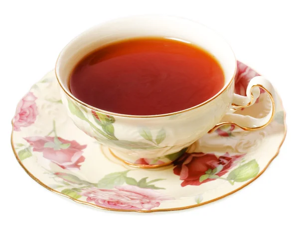 Teetasse in Großaufnahme. — Stockfoto