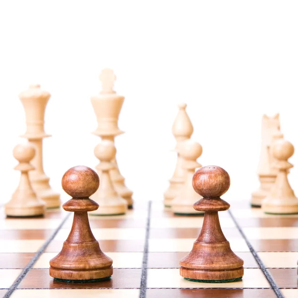 分離されたチェス — ストック写真
