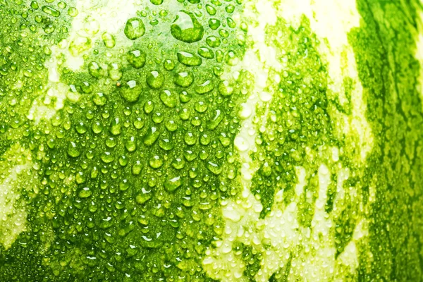 :西瓜与水滴的背景 — 图库照片