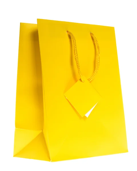 Shopping bag isolated on white background. — Stock Photo, Image