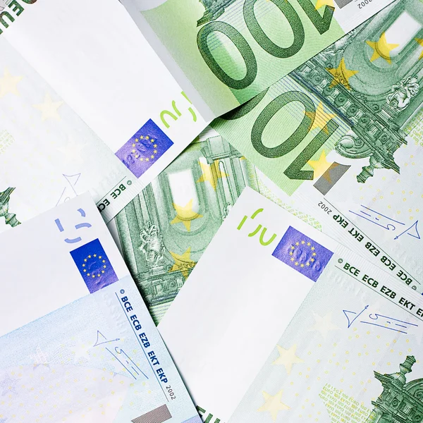 Euro yığını — Stok fotoğraf