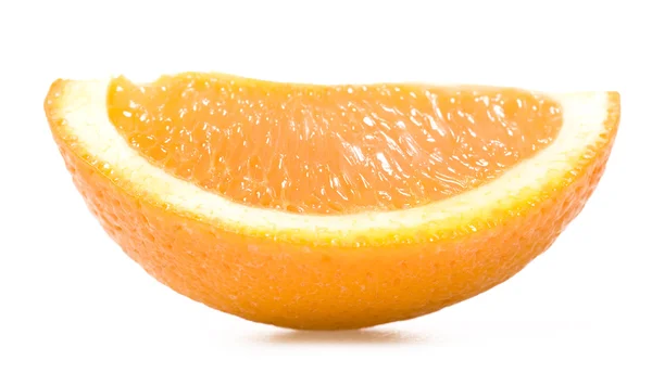 Orange isoliert auf weißem Hintergrund lizenzfreie Stockfotos